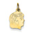 14k Gold Girl Head Charm hide-image