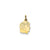 Girl Head Charm in 14k Gold