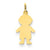 14k Gold Boy Charm hide-image
