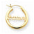 14k Yellow Gold Polished Tube Earrings