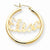 14k Yellow Gold Polished Tube Earrings
