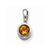 14k White Gold Citrine Pendant, Pendants for Necklace