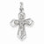 14k White Gold Diamond Cross pendant, Quality A (G-I Color, SI2 Clarity, 0.075 cttw), Beautiful Pendants for Necklace