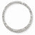 14k White Gold Diamond Circle Pendant, Quality AA (G-H Color, SI1-SI2 Clarity, 0.7 cttw)