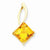 14k Gold Citrine Pendant, Pendants for Necklace