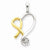 14k Gold Two-tone Diamond Heart pendant, Quality A (G-I Color, SI2 Clarity, 0.04 cttw), Stylish Pendants for Necklace