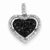 14k White Gold AA Diamond Heart Pendant, Quality AA (G-H Color, SI1-SI2 Clarity, 0.63 cttw)