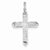 14k White Gold Diamond Cross Pendant, Quality AA (G-H Color, SI1-SI2 Clarity, 0.31 cttw)