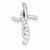 14k White Gold Diamond Cross pendant, Quality AA (G-H Color, SI1-SI2 Clarity, 0.23 cttw), Pretty Pendants for Necklace