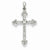 14k White Gold Diamond Cross pendant, Quality AA (G-H Color, SI1-SI2 Clarity, 0.23 cttw), Stylish Pendants for Necklace