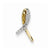 14k Gold Diamond Awareness Pendant, Quality AA (G-H Color, SI1-SI2 Clarity)