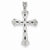 14k White Gold Diamond pendant, Quality AA (G-H Color, SI1-SI2 Clarity, 0.16 cttw), Appealing Pendants for Necklace