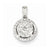 14k White Gold Diamond Pendant, Quality AA (G-H Color, SI1-SI2 Clarity, 0.5 cttw), Fine Pendants for Necklace
