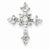 14k White Gold Diamond pendant, Quality AA (G-H Color, SI1-SI2 Clarity, 0.5 cttw), Stylish Pendants for Necklace