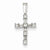 14k White Gold Diamond Pendant, Quality AA (G-H Color, SI1-SI2 Clarity, 0.25 cttw), Alluring Pendants for Necklace