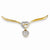 14k Gold Diamond Heart Slide Pendant pendant, Quality AA (G-H Color, SI1-SI2 Clarity, 0.05 cttw), Gorgeous Pendants for Necklace
