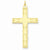 14k Gold Laser Designed Cross Pendant, Lovely Pendants for Necklace