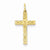 14k Gold Laser Designed Cross Pendant, Delightful Pendants for Necklace