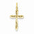 14k Gold Laser Designed Cross Pendant, Lovely Pendants for Necklace
