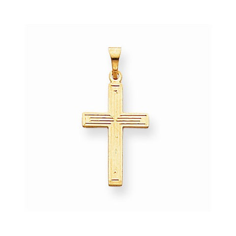 14k Gold Solid Cross pendant, Gorgeous Pendants for Necklace