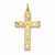 14k Gold Laser Designed Cross Pendant, Beautiful Pendants for Necklace