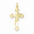 14k Gold Laser Designed Cross Pendant, Exquisite Pendants for Necklace
