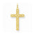 14k Gold Laser Designed Cross Pendant, Classy Pendants for Necklace