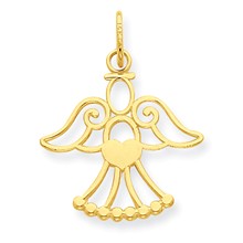 14k Gold Angel Charm hide-image