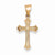 14k Rose Gold Cross pendant, Dazzling Pendants for Necklace