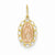 14k Gold Two-tone Guadalupe Pendant, Pendants for Necklace