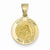 14k Gold Polished and Satin St. Anthony Medal pendant, Lovely Pendants for Necklace