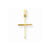 14k Gold Cross Pendant, Alluring Pendants for Necklace