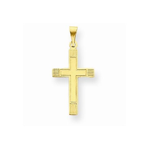 14k Gold Cross Pendant, Beautiful Pendants for Necklace