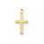 14k Gold Floral Cross pendant, Appealing Pendants for Necklace