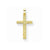 14k Gold Floral Cross pendant, Gorgeous Pendants for Necklace