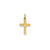 Small Cross Charm in 14k Gold