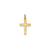 Small Cross Charm in 14k Gold