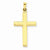 14k Gold Hollow Cross Pendant, Classy Pendants for Necklace