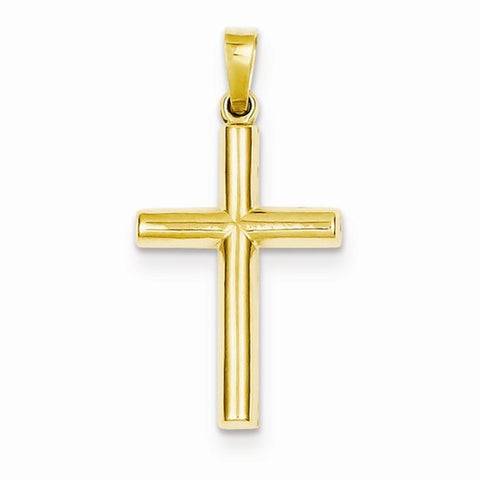 14k Gold Hollow Cross pendant, Adorable Pendants for Necklace