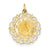 14k Gold Our Lady of Perpetual Help Medal Charm hide-image