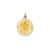 Our Lady of Mount Carmel Medal Charm in 14k Gold