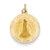 14k Gold Our Lady of Loreto Medal Charm hide-image