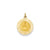 Jesus, Mary, Joseph Medal Charm in 14k Gold