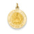 14k Gold Jesus, Mary, Joseph Medal Charm hide-image