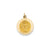 Confirmation Medal Charm in 14k Gold