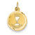 14k Gold Holy Communion Disc Charm hide-image