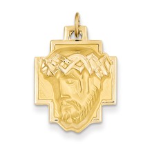 14k Gold Jesus Charm hide-image