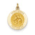 14k Gold Saint George Medal Charm hide-image