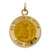 14k Gold Saint Elizabeth Seton Medal Charm hide-image