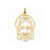 Jesus Charm in 14k Gold